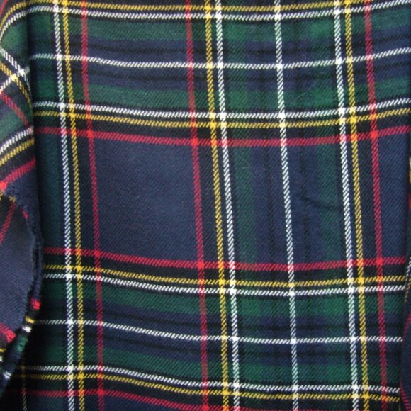 Mud Pie Tartan Plaid Scarf Wrap New - Picture 2 of 5